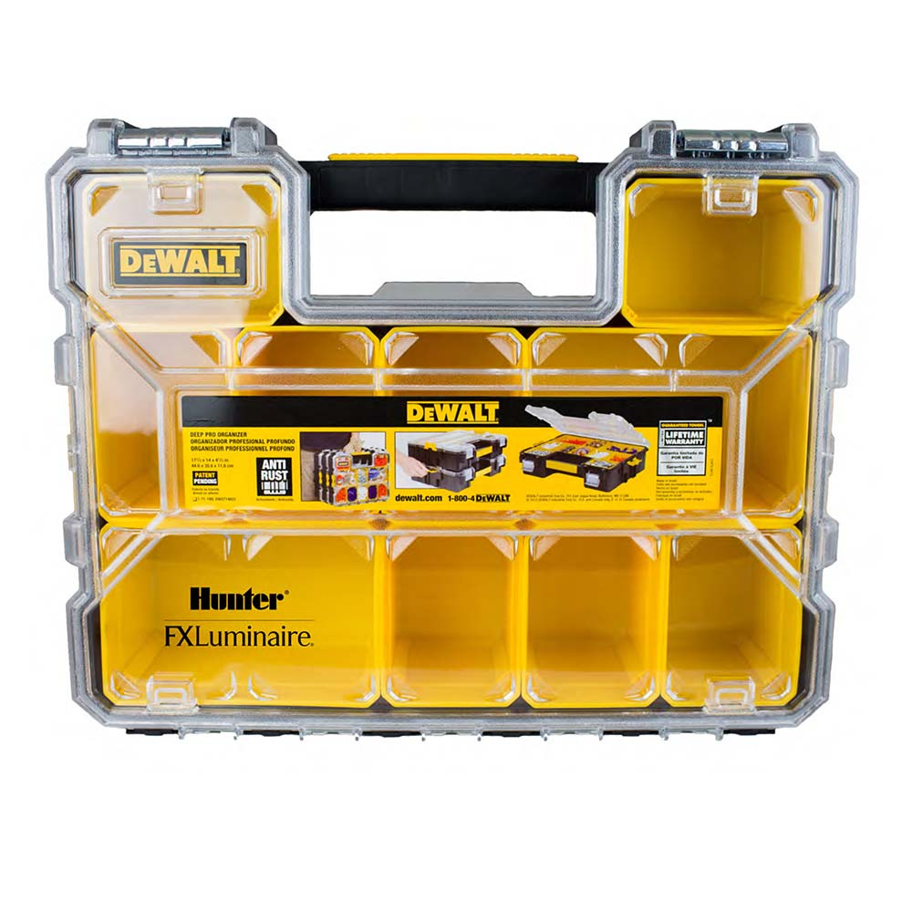 Hunter Plastový kufrík Hunter/FX Dewalt Deep Pro Organizer